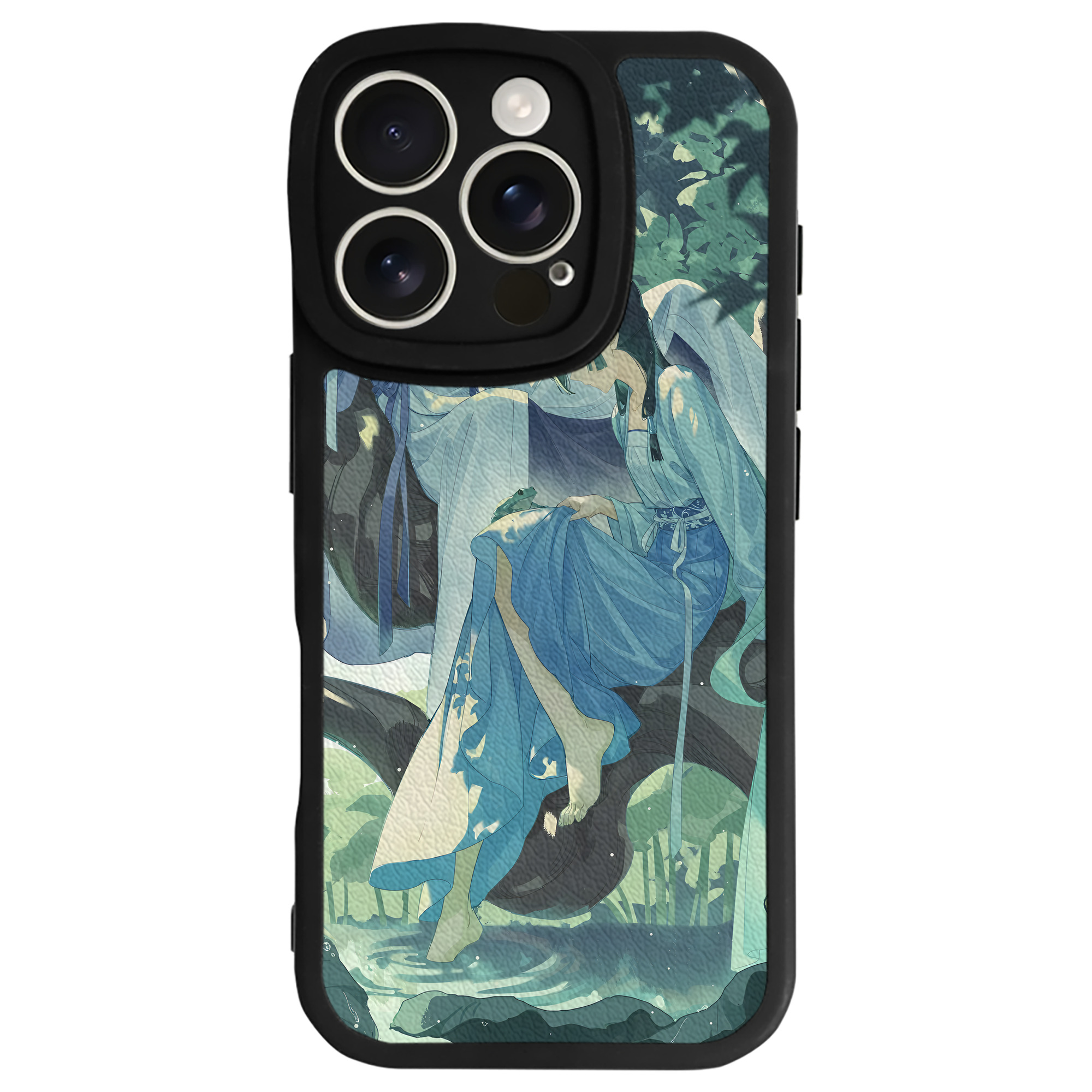（画像用） 薬屋のひとりごと The Apothecary Diaries 【iPhone 16シリーズ対応】シリコンスマホケース（レザー調） 材質：シリコン